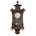 19th Century Walnut Wall Regulator 8-Day Clock