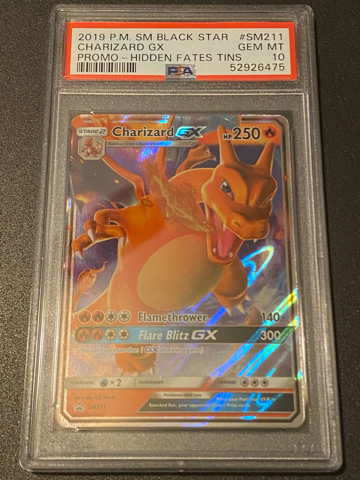 2019 Pokemon Sun & Moon Promo Charizard - PSA 10