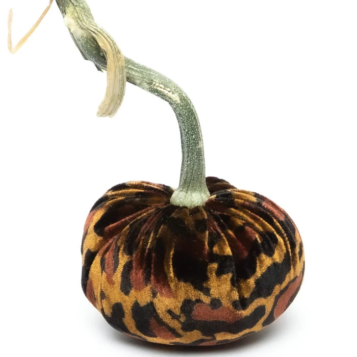 3" Velvet Pumpkin