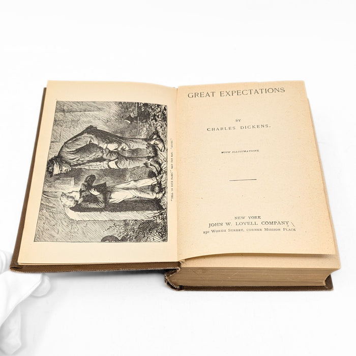 6 Volumes of Charles Dickens' Works, Published c. 1890