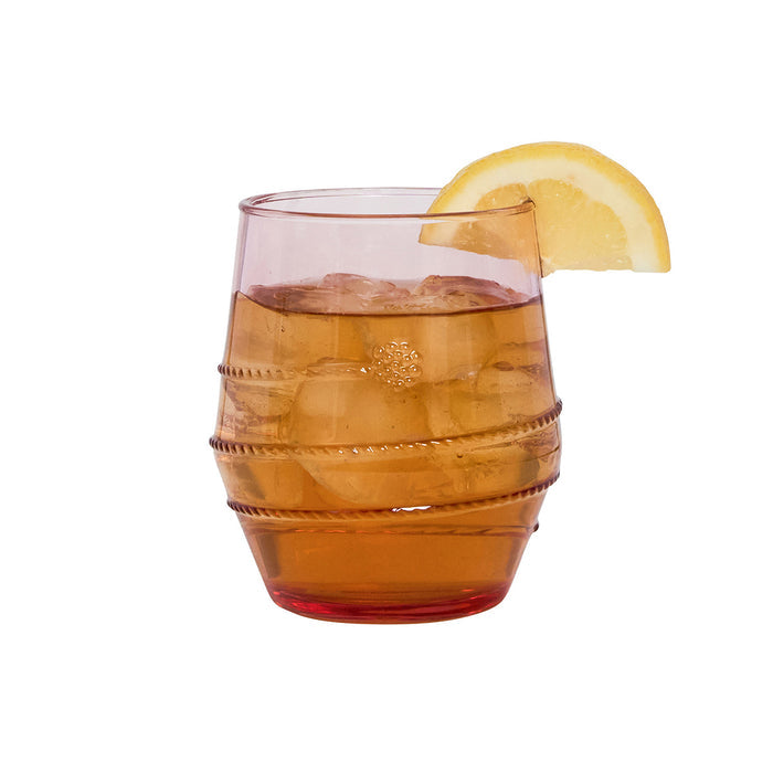 Amalia Acrylic Small Tumbler - Coral