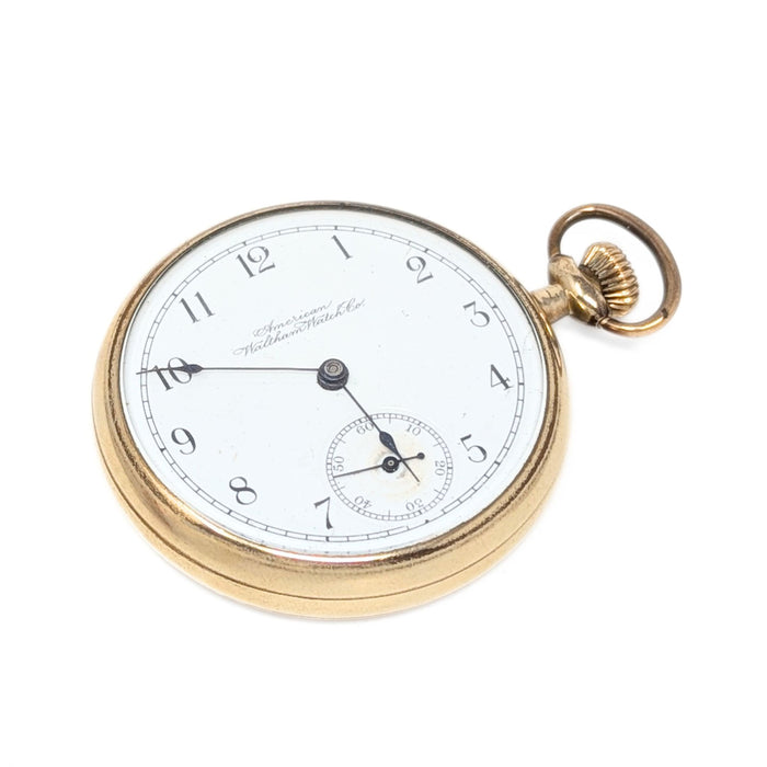 American Waltham Grade-24 1888 16s 11j Gold Filled Pocket Watch (Running)