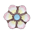 Antique 19th c. French Porcelain Oyster Plate