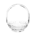 Antique Heisey Glass "Daisy & Leaves" Basket