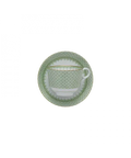 Apple Lace Tea Cup and Saucer