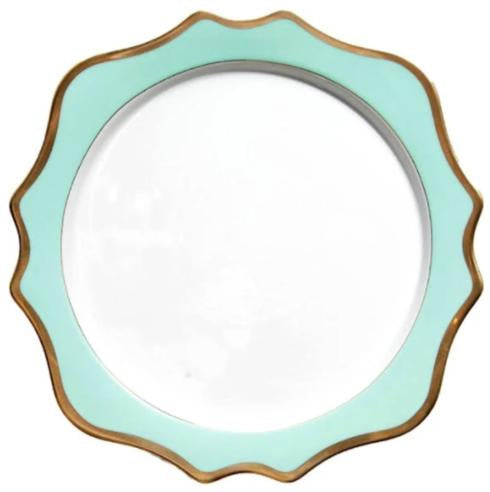 Aqua Green Buffet Plate