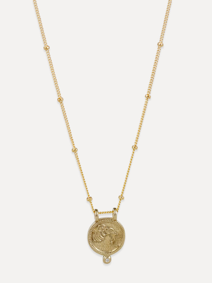 Aquarius Zodiac Necklace