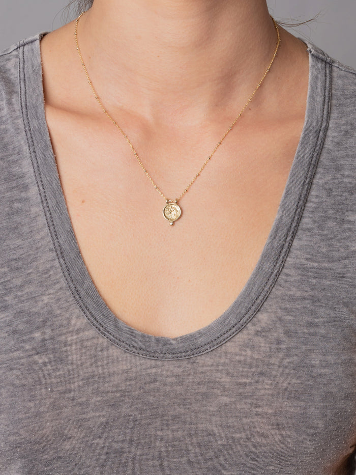 Aquarius Zodiac Necklace