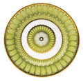 Arcades Green and Gold Bread and Butter Plate