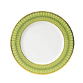 Arcades Green and Gold Dinner Plate