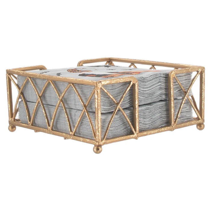 Arch Gold Leaf Cocktail Caddy