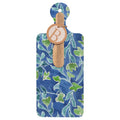 Azure & Ivy Cheese Board & Wood Spreader Set