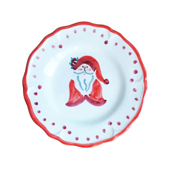 Babbo Natale (Santa Claus) Salad (Dessert) Plate