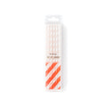 Basic Reusable Color Changing Straws - Red