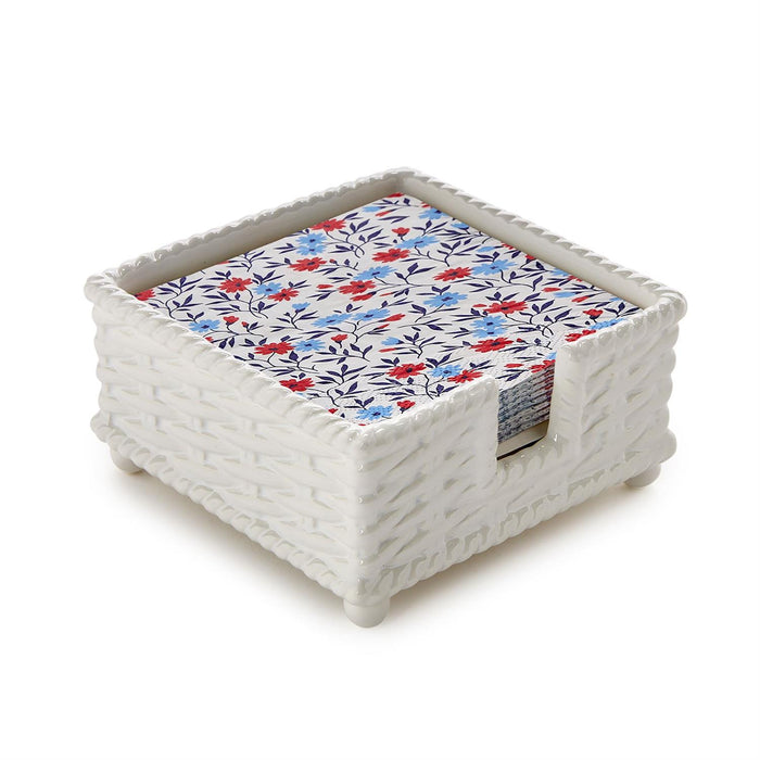Basketweave Napkin Holder