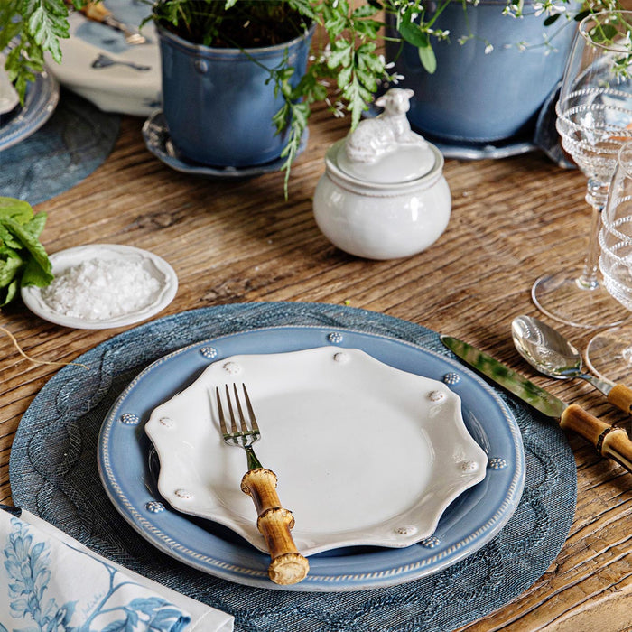 Berry & Thread Chambray Dinner Plate