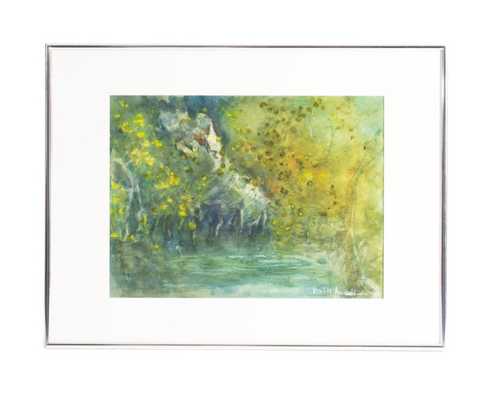 Bill Abell Watercolor Landscape Painting