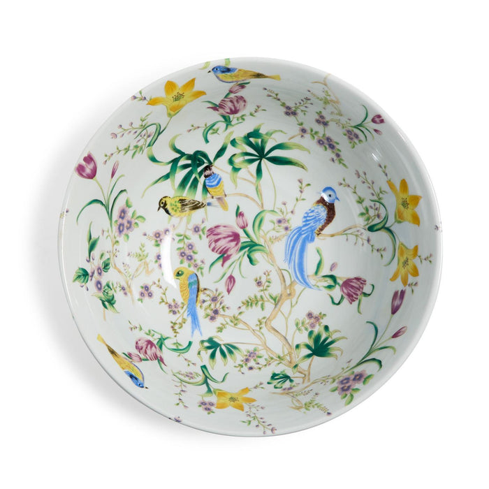 Bird & Blossom Chinoiserie Decorative Bowl