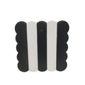 Black & Cream Scallop Display Board