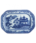 Blue Canton Cookie Plate
