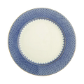 Blue Lace Dessert Plate