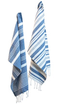 Blue Stripes Tea Towel