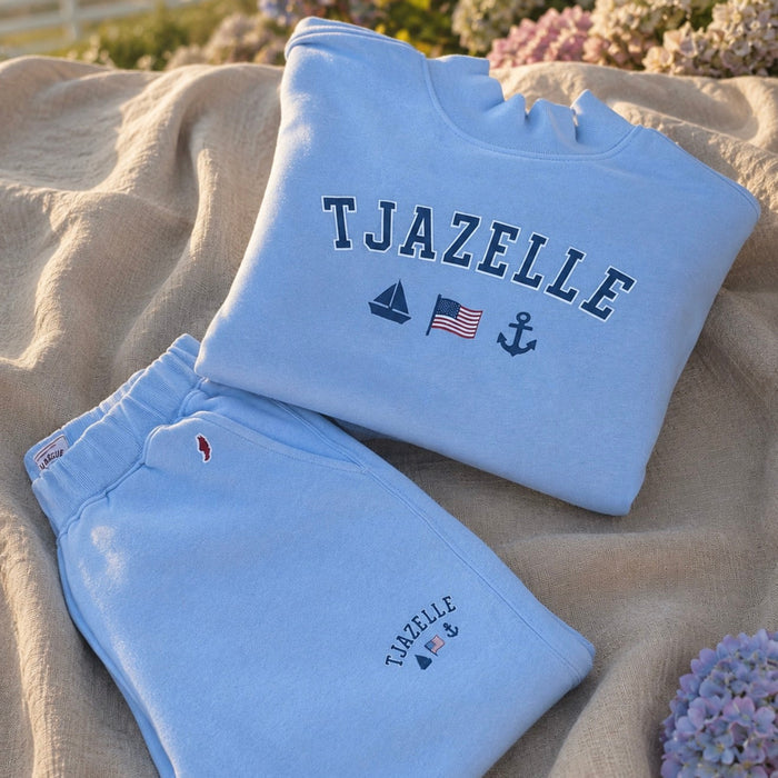 Blue T. JAZELLE Sweatpants