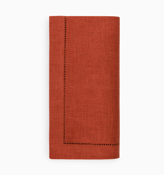 Brick Linen Set of 4 Festival Dinner Napkins