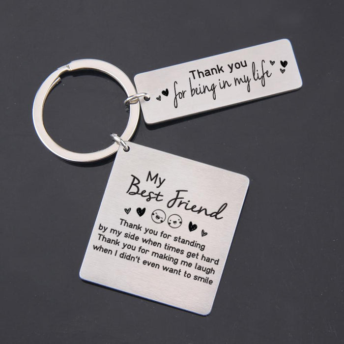 Calendar Keychain - To My Best Friend - Thank You For Standing By My Side - Gkr33001