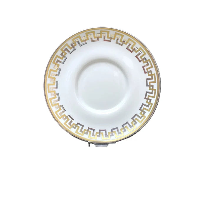 Calypso Ultra-White Can Teacup Saucer