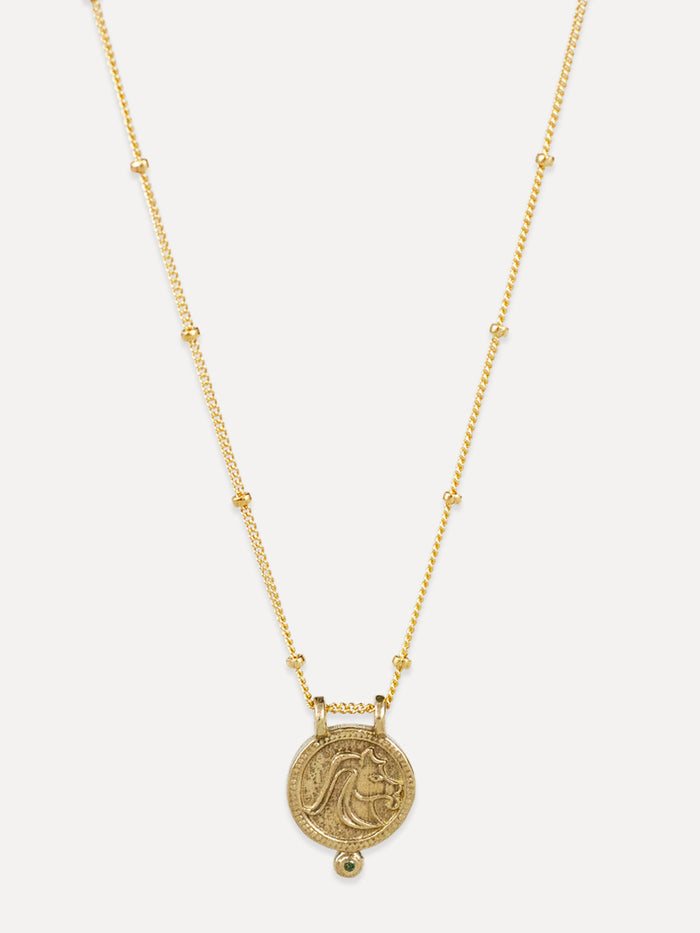 Capricorn Zodiac Necklace