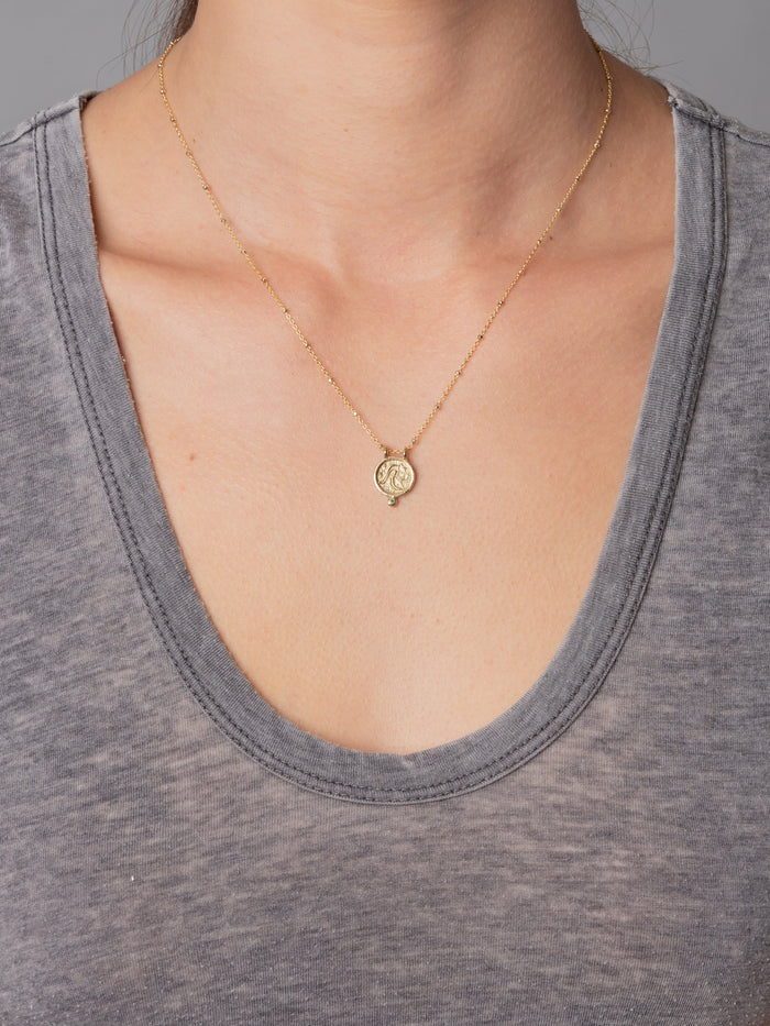 Capricorn Zodiac Necklace