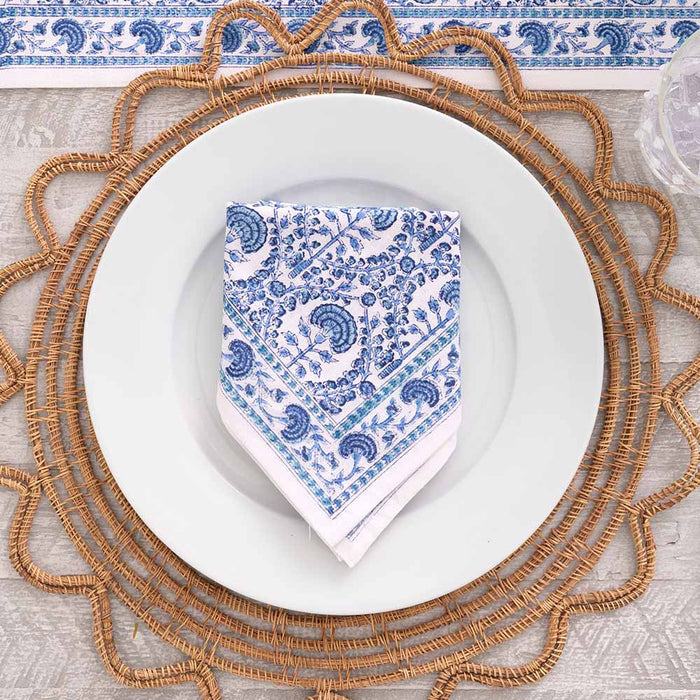 Caroline Blue Napkin | Set of 4