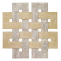 Celtic Easy Care Vinyl Square Placemats - Gold Birch | Set of 4