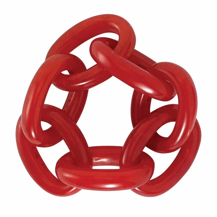 Chainlink Resin Napkin Ring | Set of 4