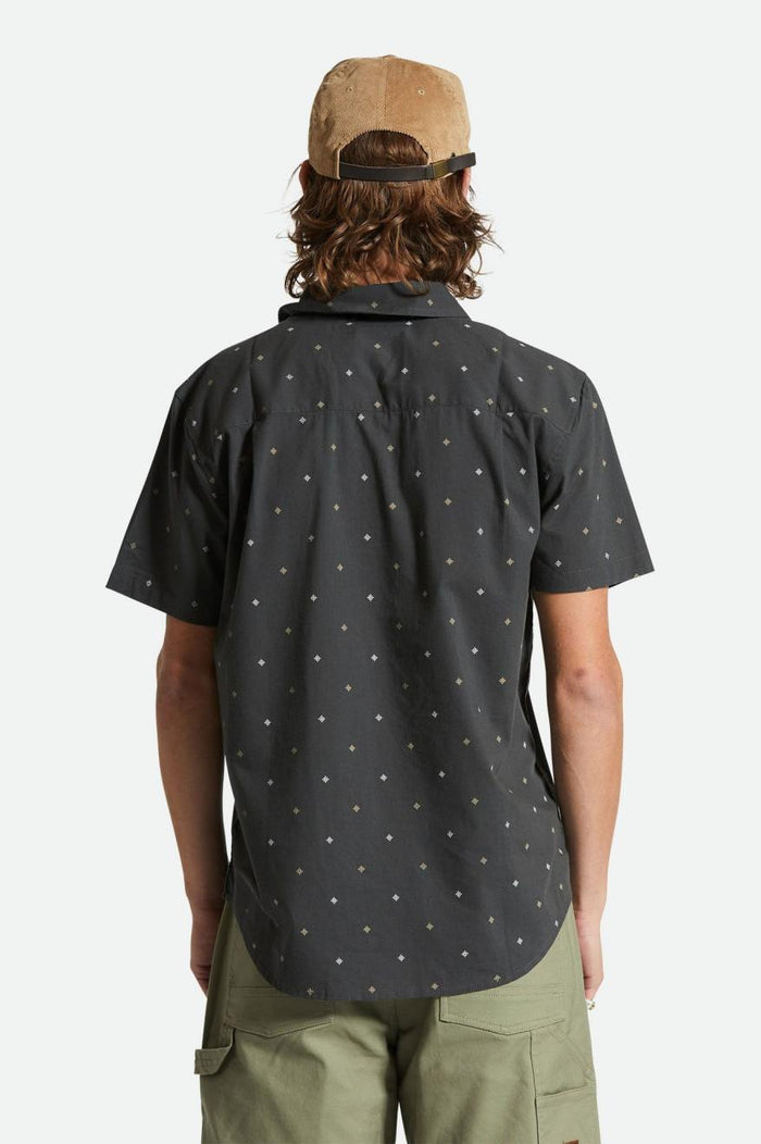 Charter Print S/S - Washed Black Pyramid