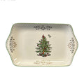 Christmas Tree Gold Dessert Tray 12"