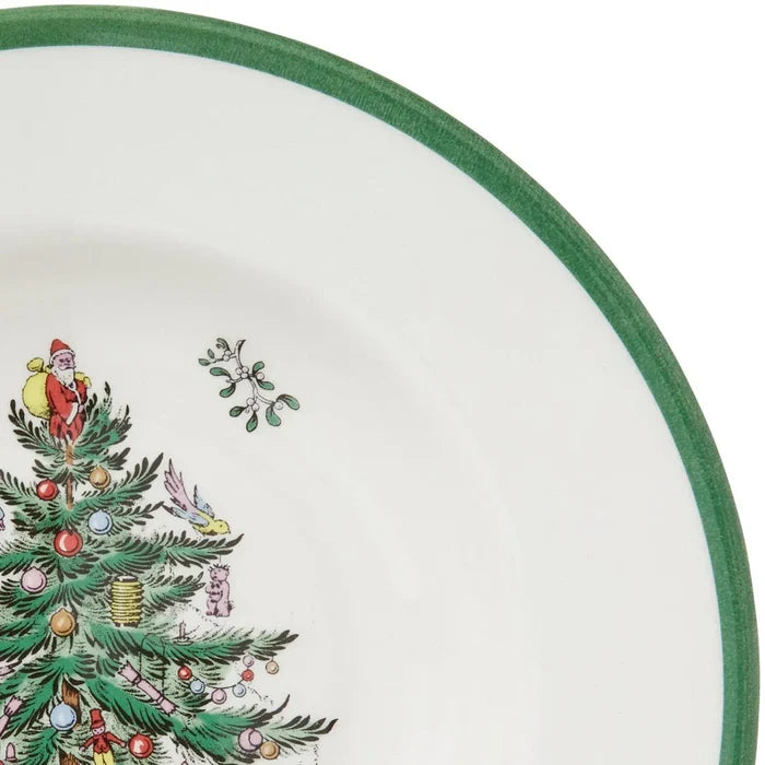 Christmas Tree Soup Plate