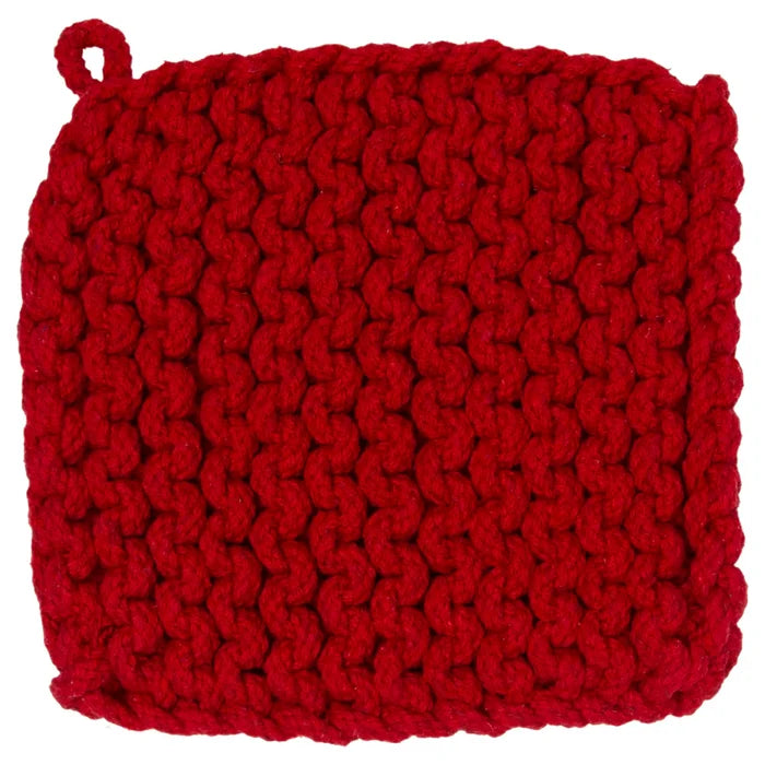 Chunky Knit Pot Holder