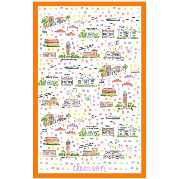 Clemson Tea Towel