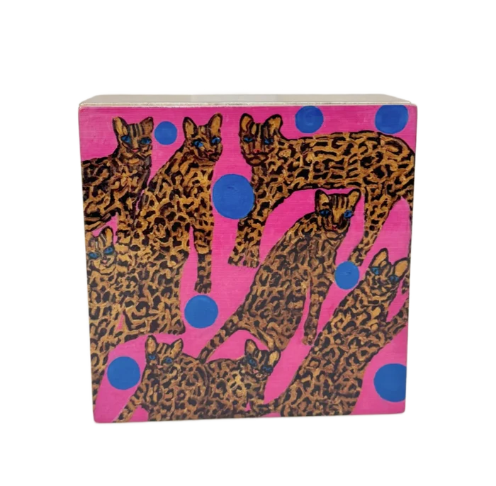 Coaster Box with 4 Coasters
