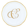 COASTER WITH MONOGRAM- C