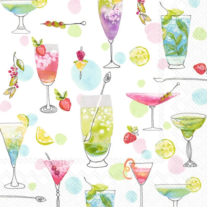 Cocktails for Her Paper Cocktail Napkins