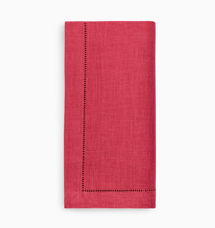Coral Linen Set of 4 Festival Dinner Napkins