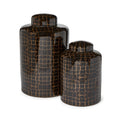Crocodile Covered Jar