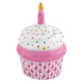 CUPCAKE WITH CANDLE - RASPBERRY