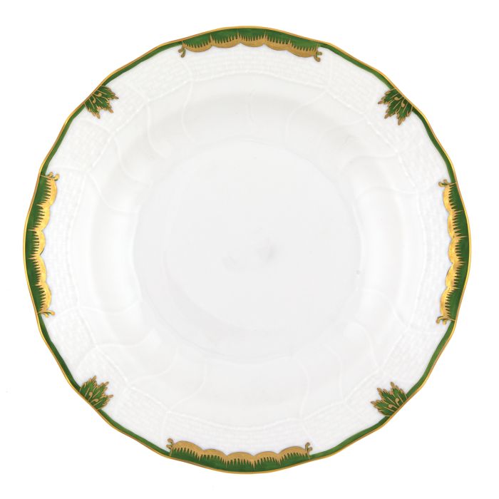 Dark Green Princess Victoria - Dessert Plate