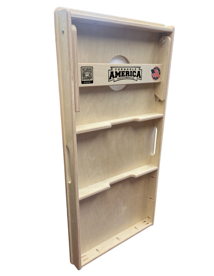 Dark Oak stain Wood Cornhole Boards