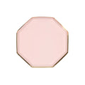 Dusky Pink Cocktail Plates