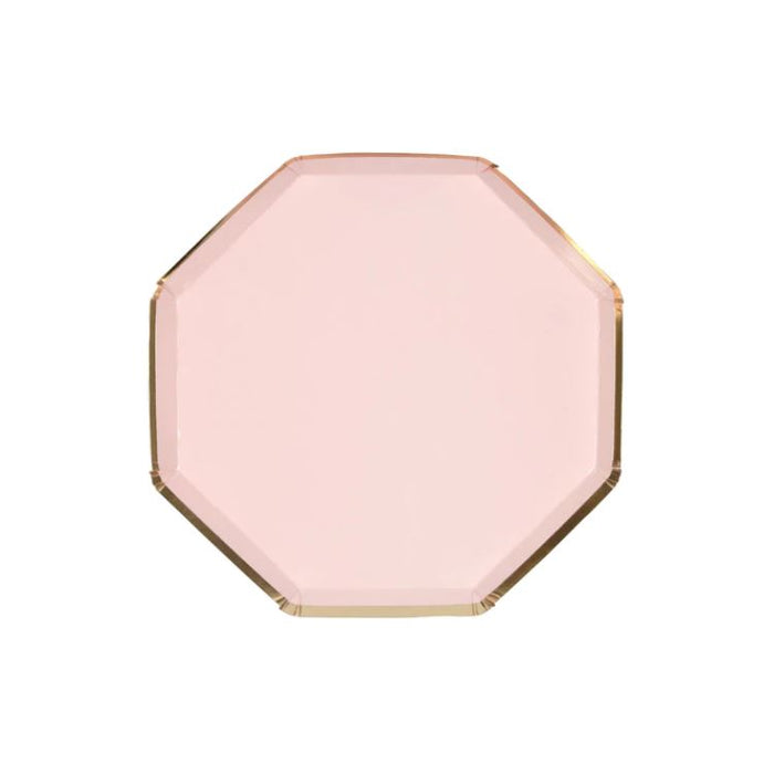 Dusky Pink Cocktail Plates